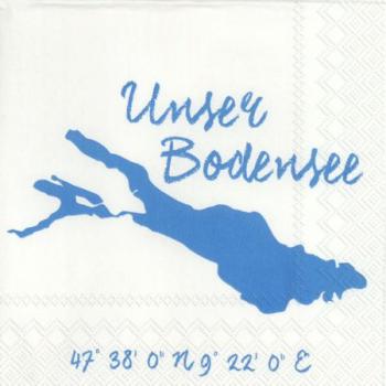 Unser Bodensee - Servietten 33x33 cm