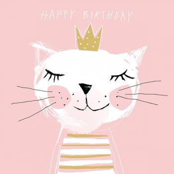 Happy Birthday Princess - Servietten 25x25 cm
