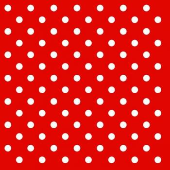 Dots red | Punkte rot - Servietten 33x33 cm