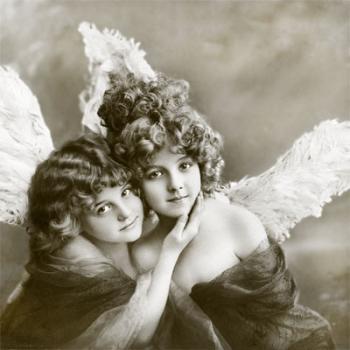 Vintage Angels - Servietten 33x33 cm