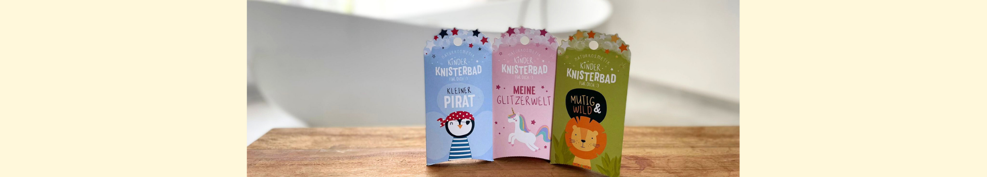 Schaumbad für Kinder bestellen